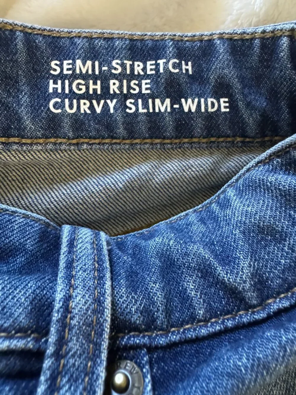 J.Crew Curvy Slim Wide Leg Jeans Women's 26 High Rise Cropped Denim